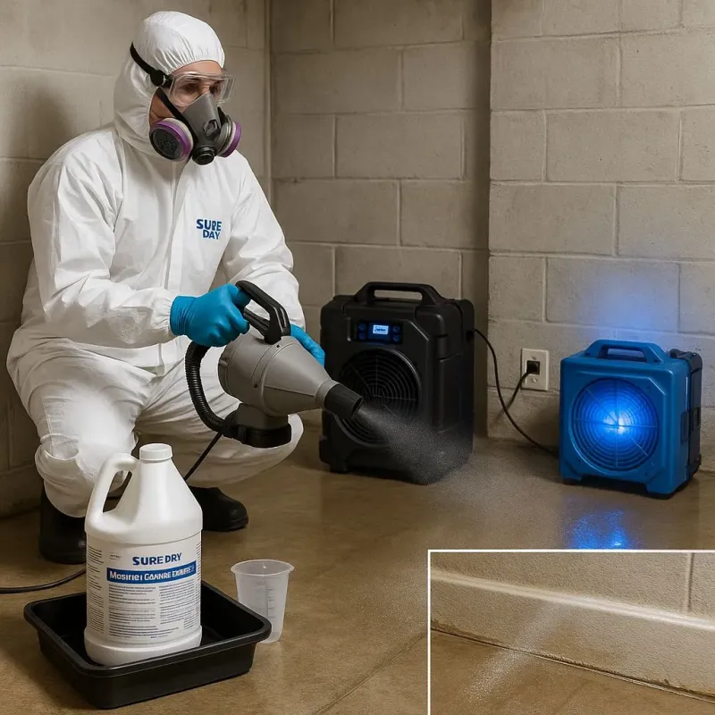Sanitization and Odor Removal process in Apollo, PA