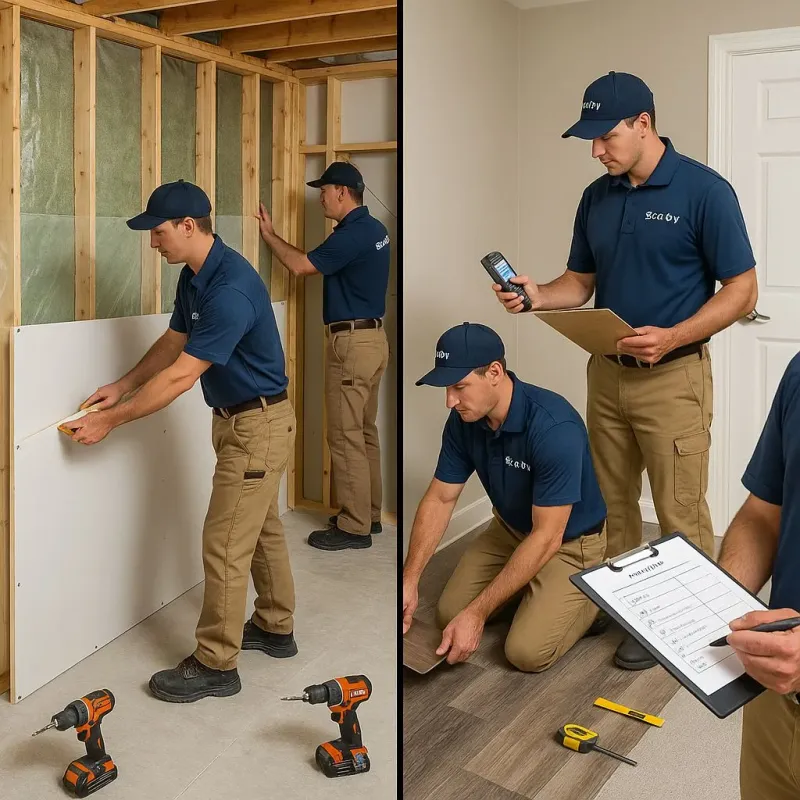 Repairs and Reconstruction process in Apollo, PA